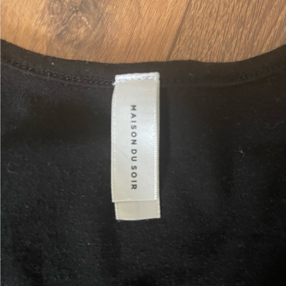 Maison Du Soir Robe In Black - image 5